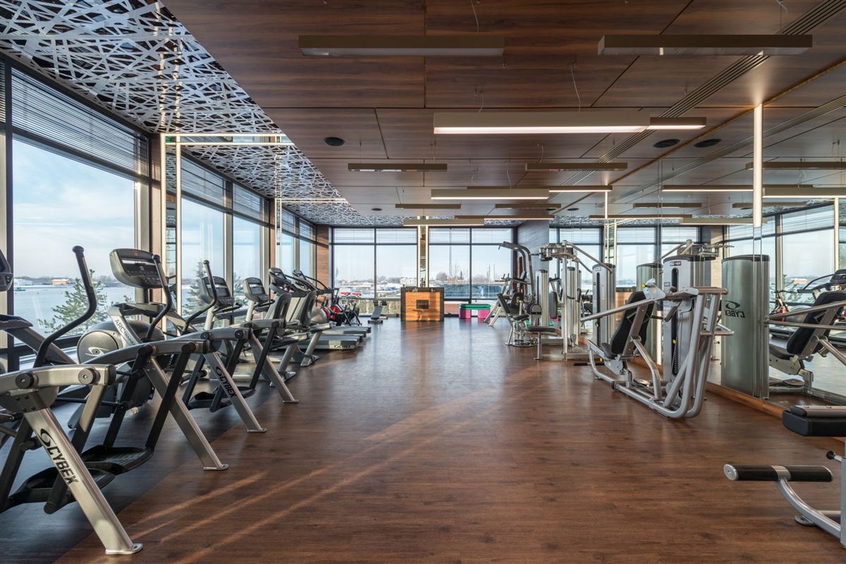 Gym and fitness center interior