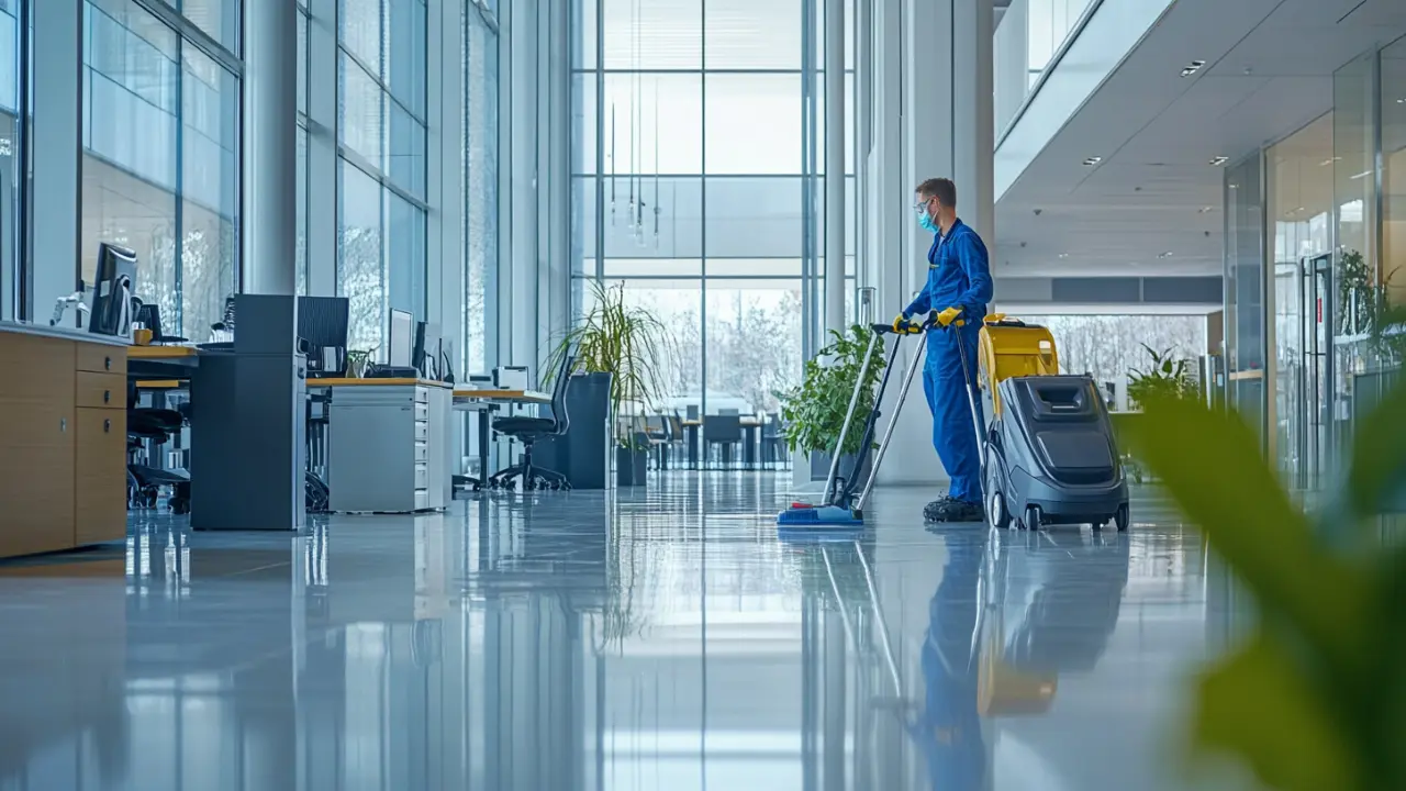 Commercial cleaning services